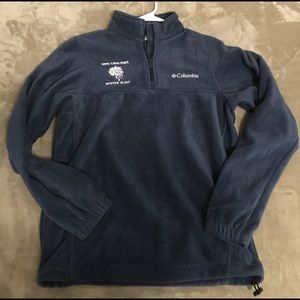 Navy Columbia 1/4 zip pullover